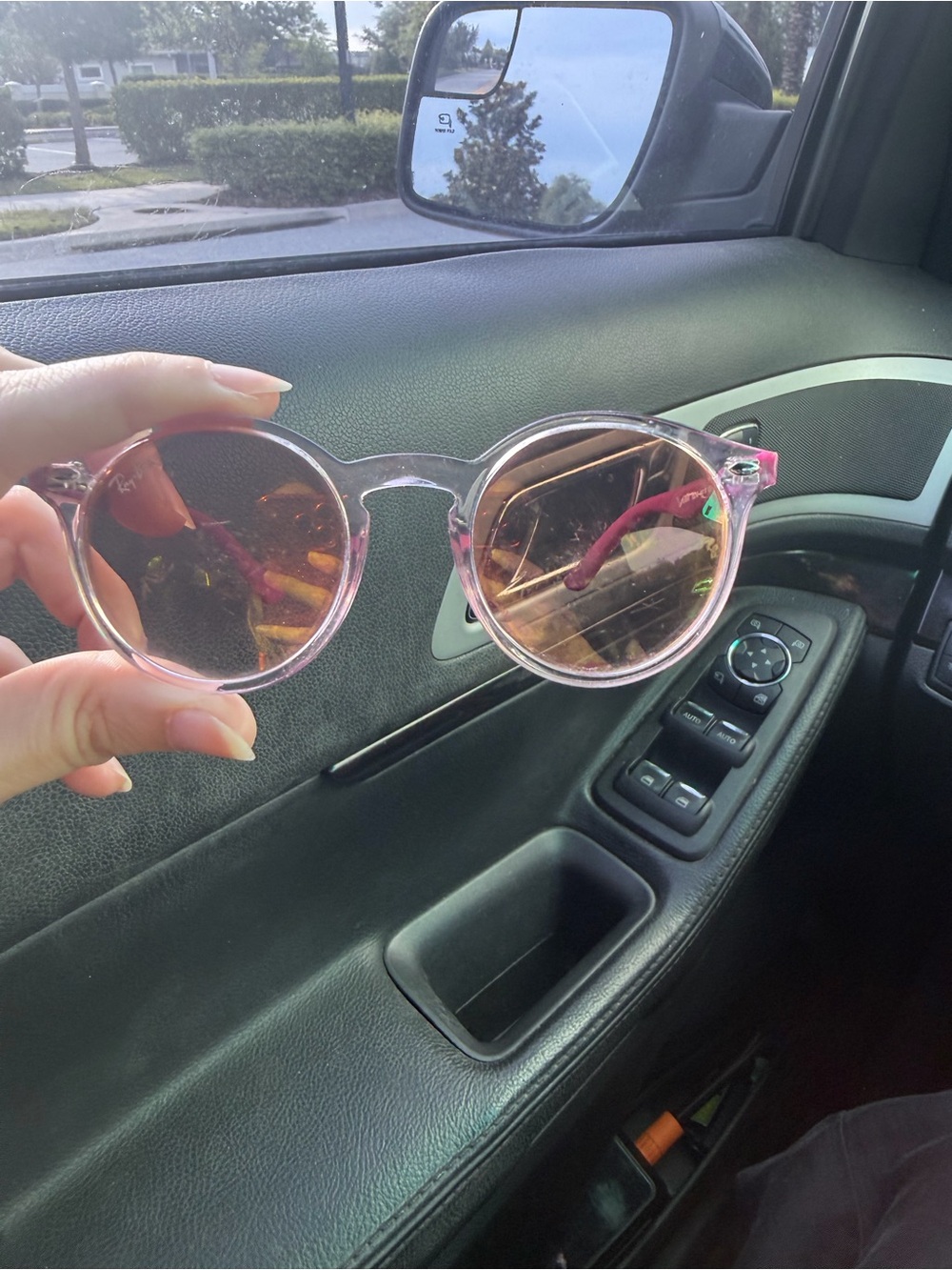 Ray-Ban Kids Pink Round Sunglasses